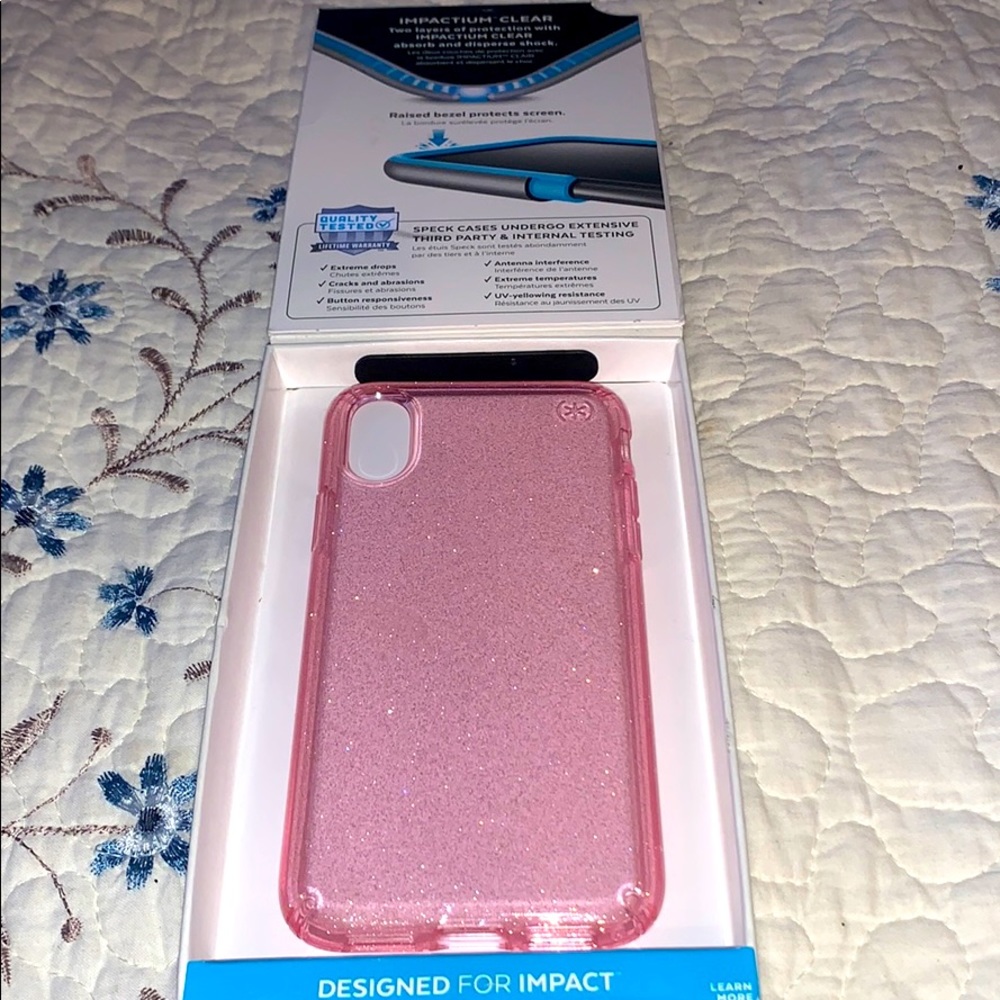 Speck IPhone X Glitter Sparkle Case New